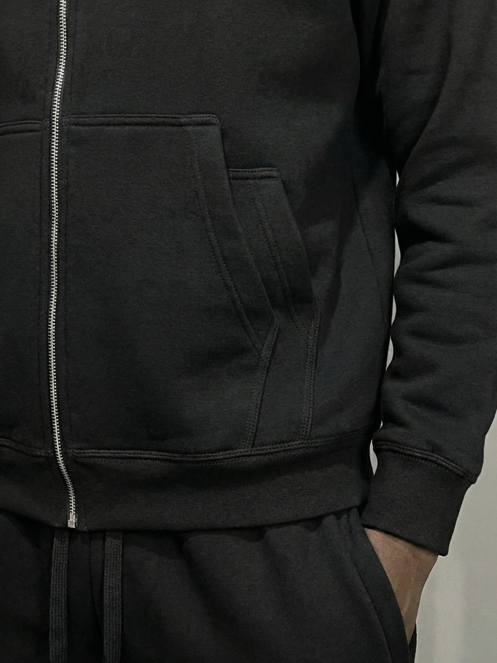 DOUBLE POCKET TRACKSUIT BLACK