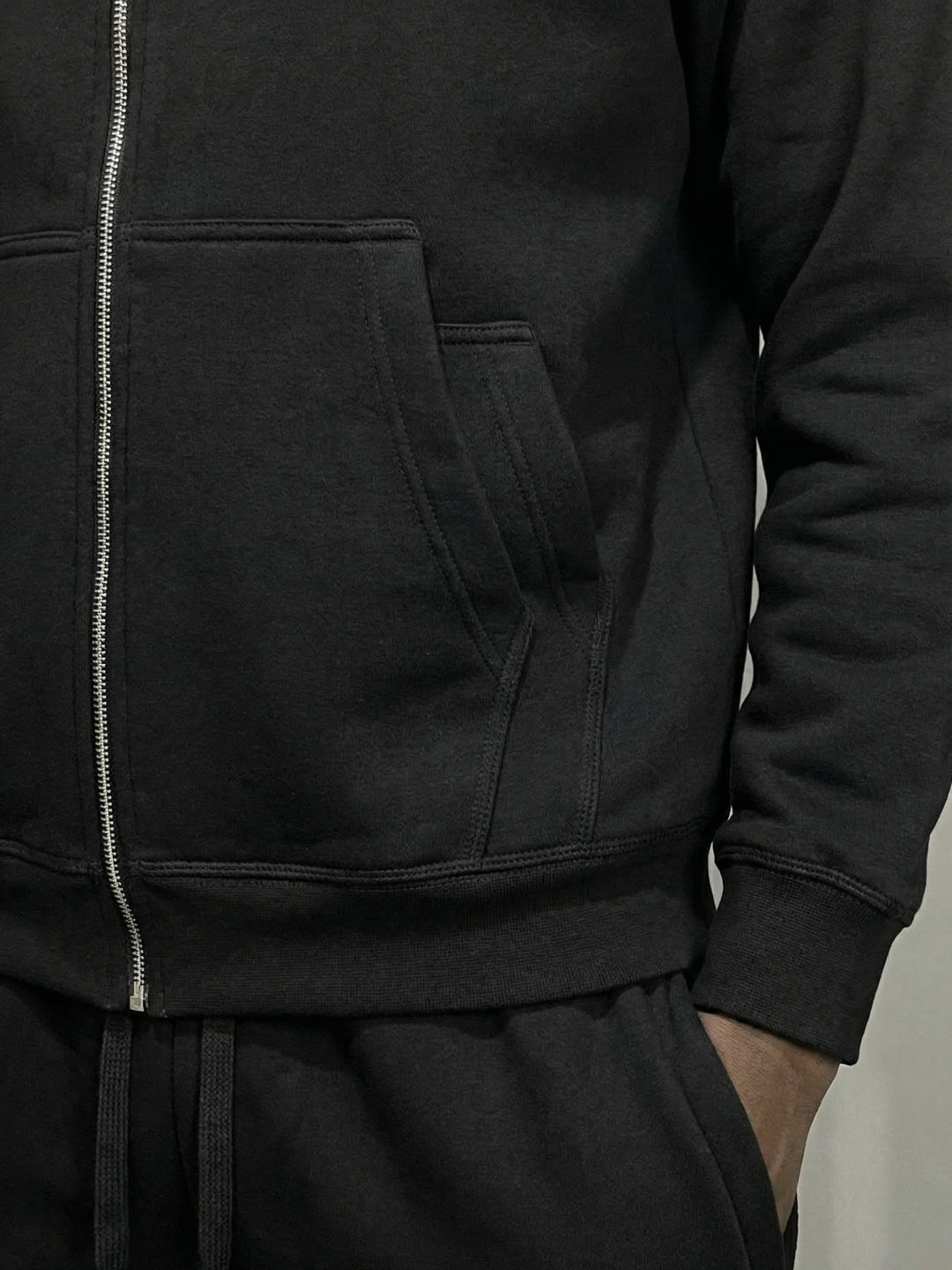 DOUBLE POCKET TRACKSUIT BLACK