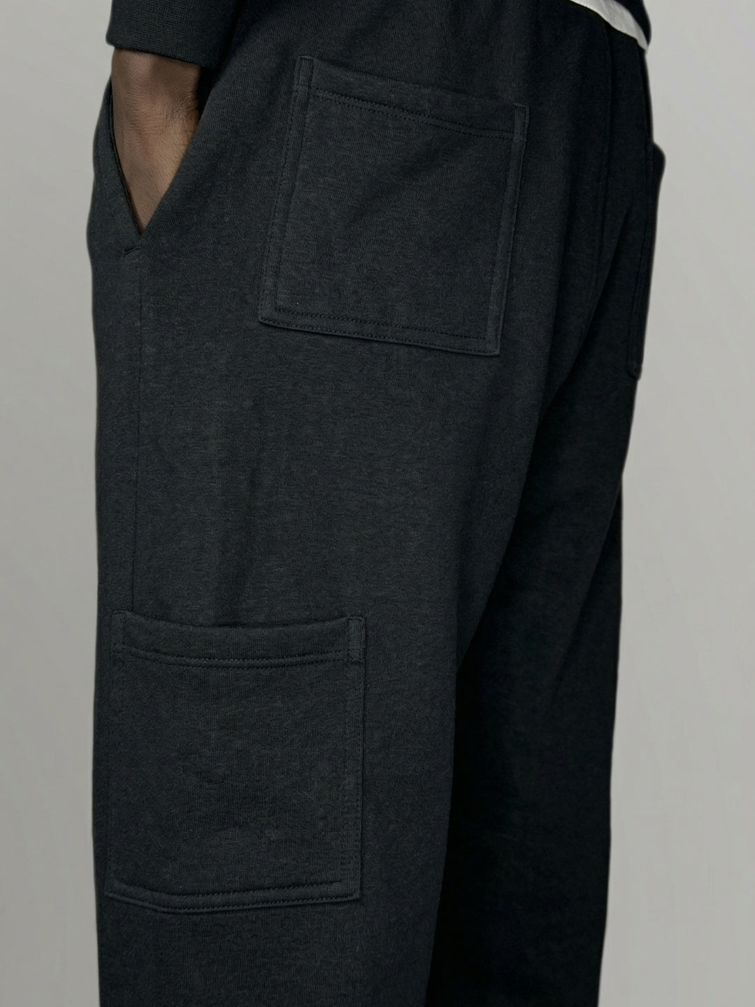 DOUBLE POCKET TRACKSUIT BLACK