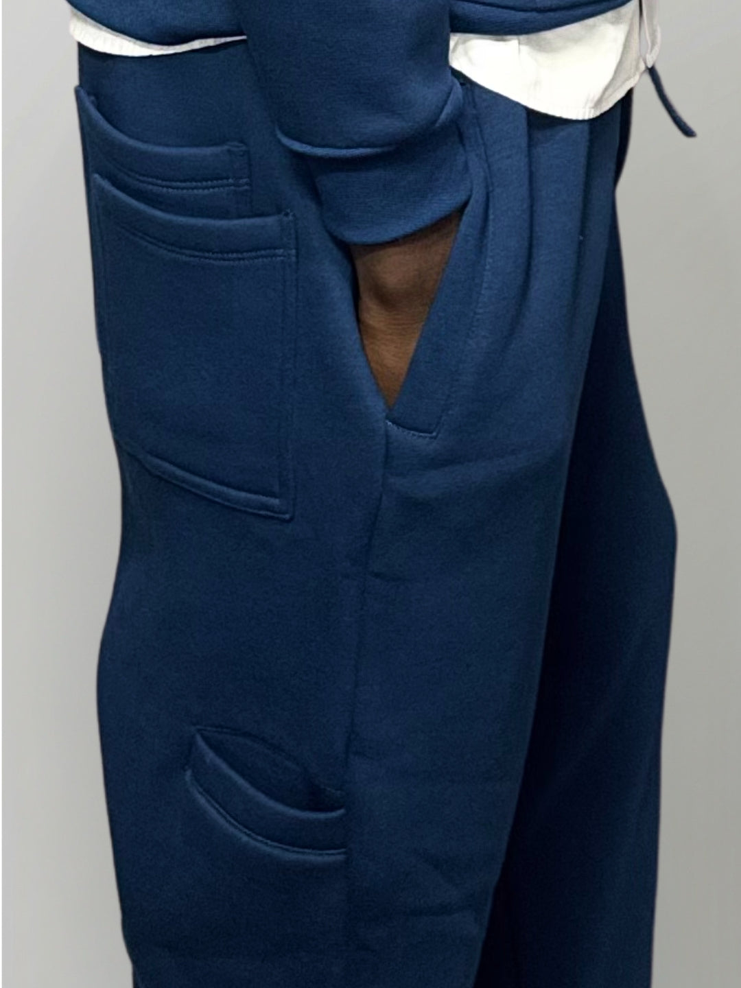 DOUBLE POCKET TRACKSUIT BLEU