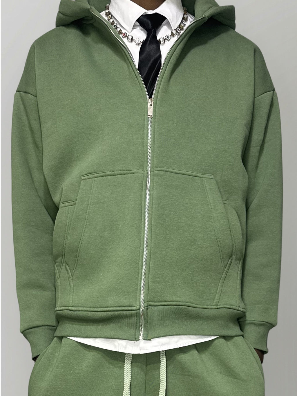 DOUBLE POCKET TRACKSUIT GREEN