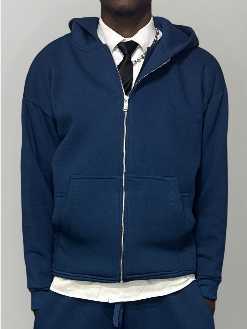 DOUBLE POCKET TRACKSUIT BLEU