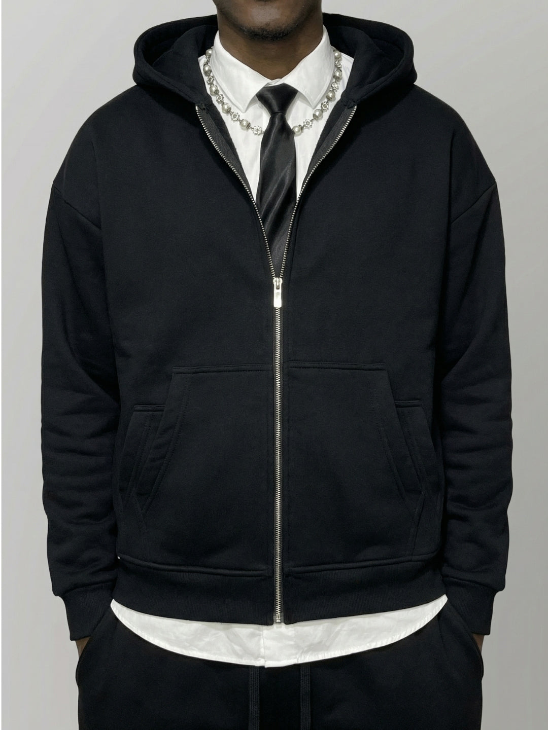DOUBLE POCKET TRACKSUIT BLACK